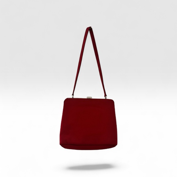 Esprit Handbags - Vintage Esprit Deep Red Shoulder Bag